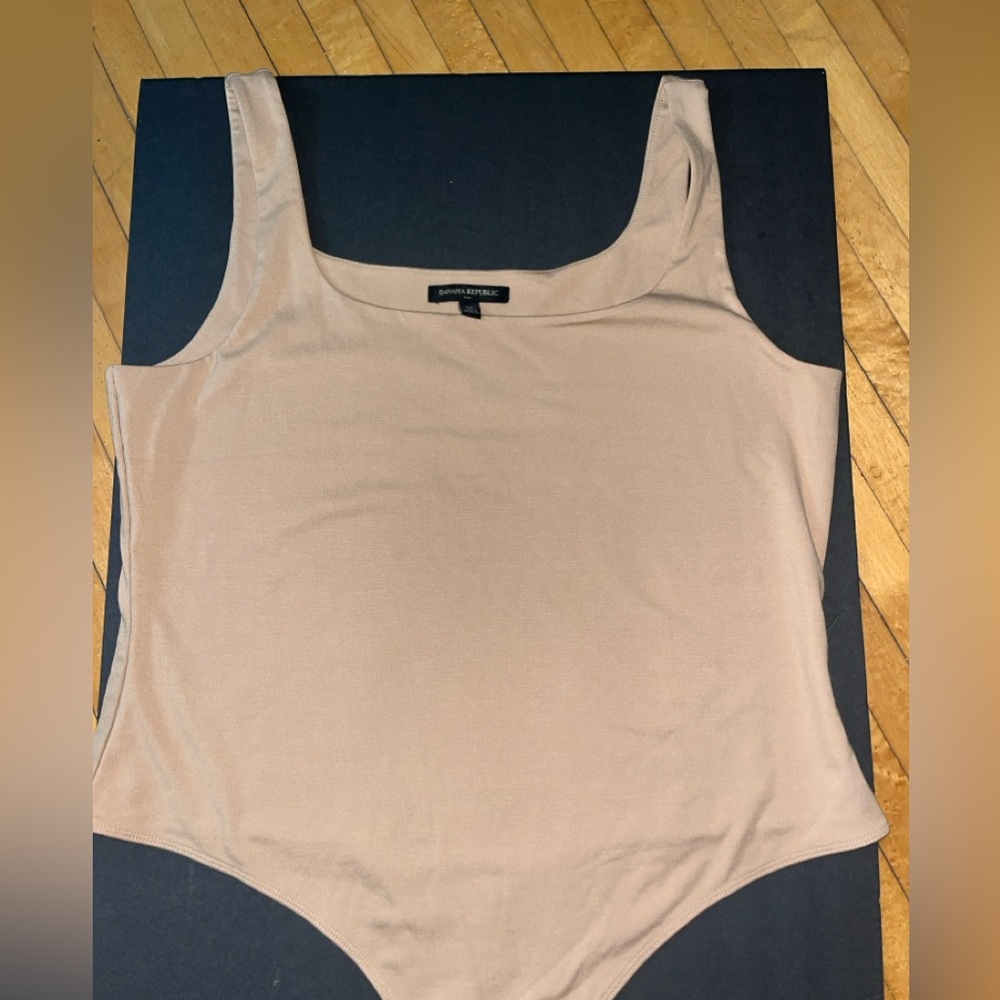 Banana Republic Nude color body suit.